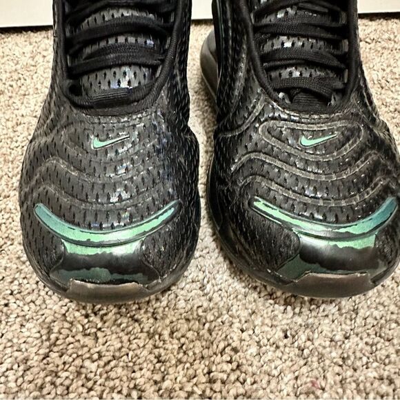Nike Air Max 720 Throwback Future Black Laser AQ3196-003 Size 4.5Y - Picture 4 of 9